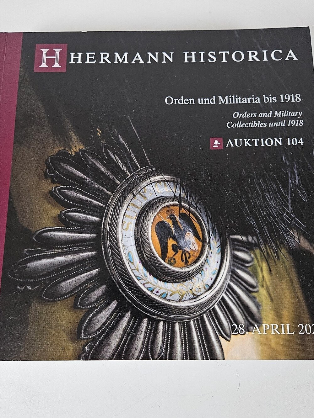 Hermann Historica Auction Military Collectibles Auktion 104 April 28 2025
